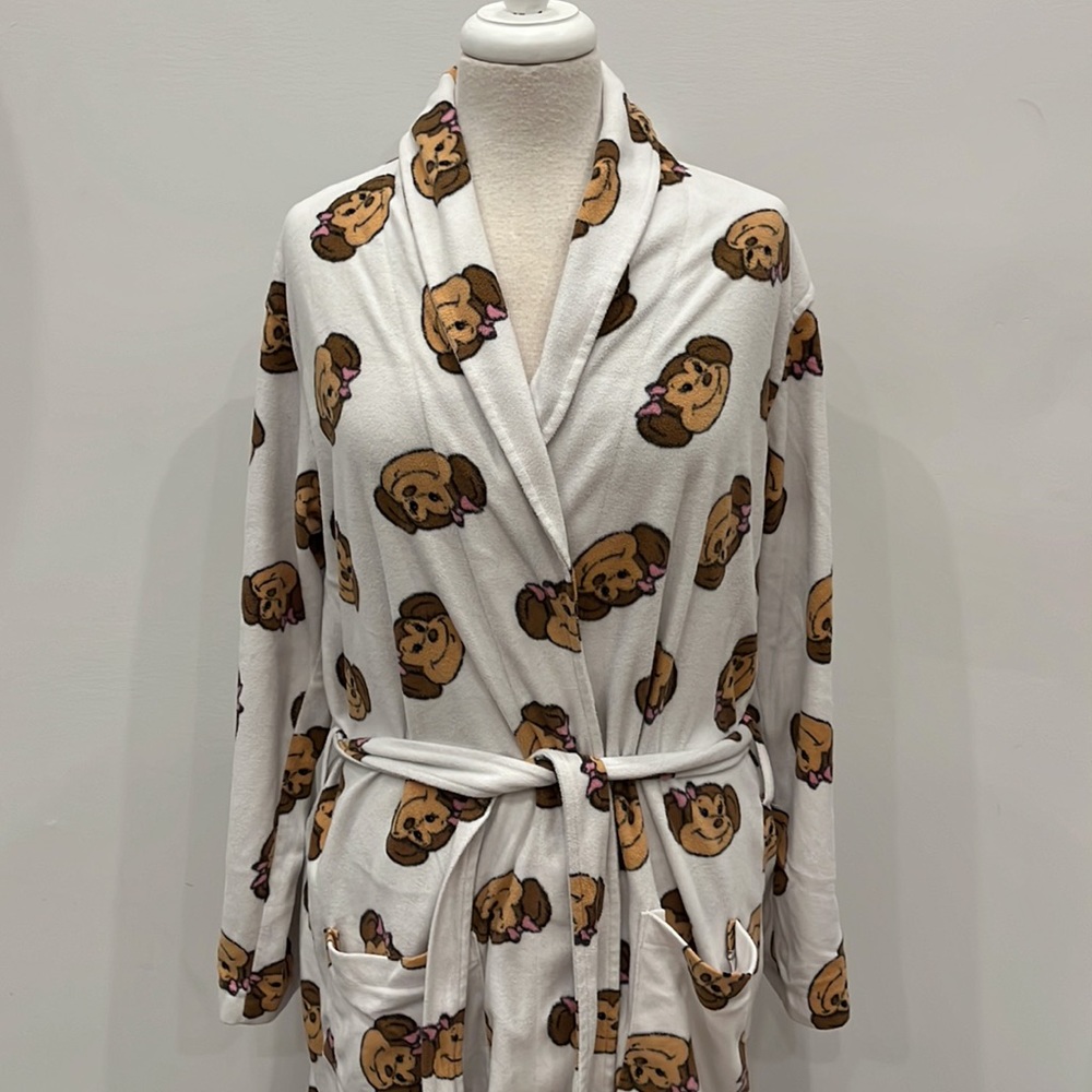 Aeropostale Monkey Print Robe - Large